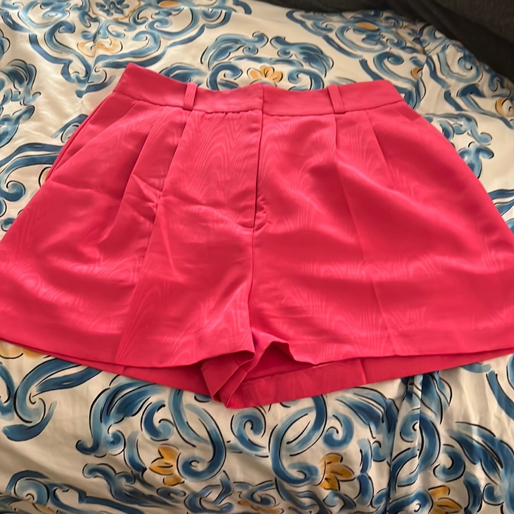 Top shop pink shorts
